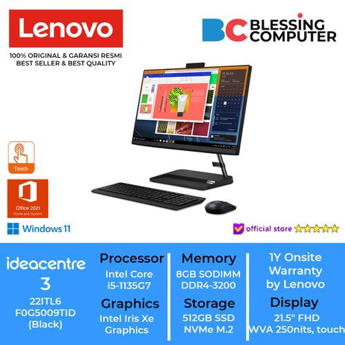 Promo AIO LENOVO IdeaCentre 3 22ITL6 