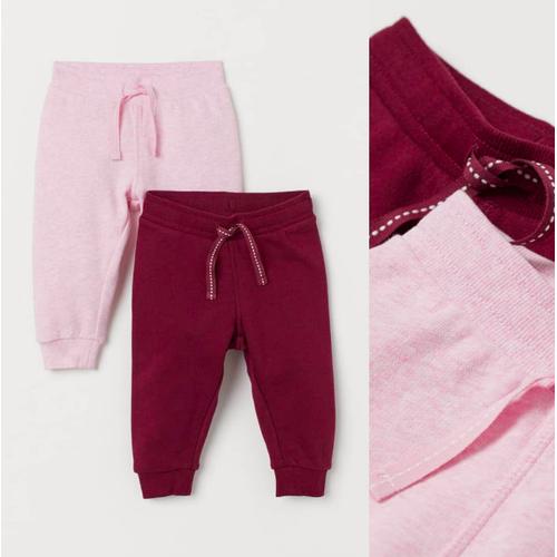 Sale H\u0026M Jogger set of 2 Anak red pink 