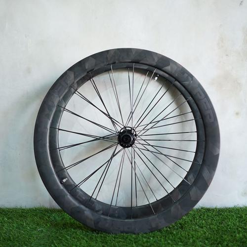 Jual whelset roadbike hyper 50mm full ceramic spoke carbon - Kota ...