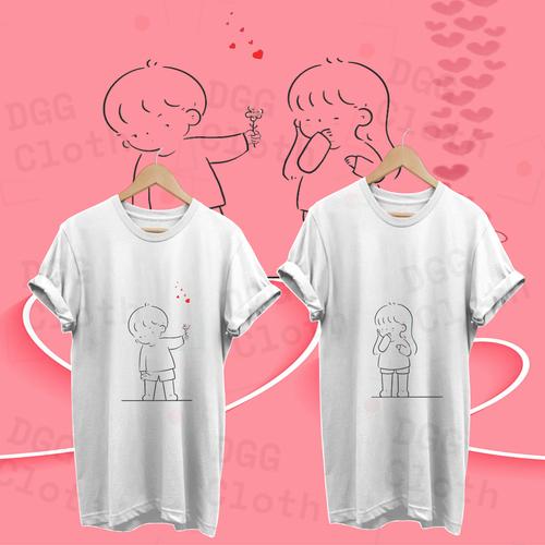 Jual KAOS COUPLE/KAOS PASANGAN/BAJU 