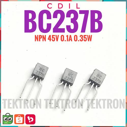 Jual Transistor BC237B BC 237 BC237 NPN 45V 0.1A 0.35W - Kota Bandung ...
