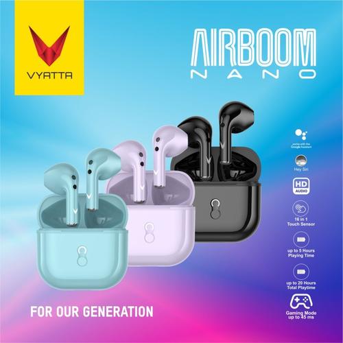 Promo VYATTA Airboom Nano TWS Bluetooth Headset Earphone Super Mini 