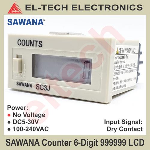 Jual COUNTER Hitung Barang TIMER Hitung Waktu Meter Jam Menit SAWANA ...