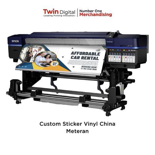 Jual Print Sticker China Meteran Indoor 