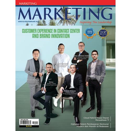 Gambar Majalah Marketing Edisi Februari 2022 dari Majalah MARKETING Jakarta Utara Tokopedia