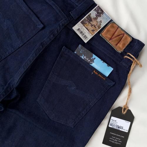 Jual Nudie Jeans Pipe Led Dry Dark Navy 