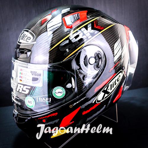 Jual X-LITE HELM X-803RS ULTRA CARBON SBK #32 | BLACK RED | XLITE EDITION -  XL* - Kota Bekasi - Jagoan Helm | Tokopedia