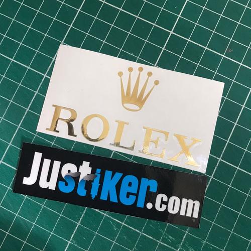 Jual Sticker Logo Rolex (GOLD) - Jakarta Utara - Justiker | Tokopedia
