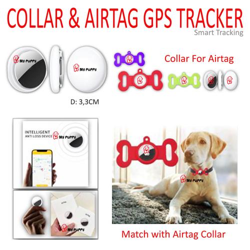 Jual AIRTAG GPS TRACKER & SILICONE CASE GPS PELACAK ANJING KUCING