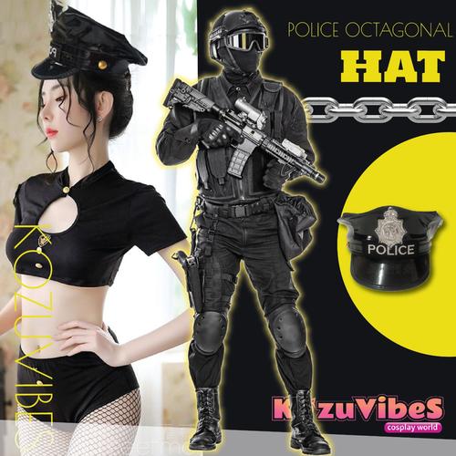 Jual Kozuvibes Topi Polisi Police Hat 