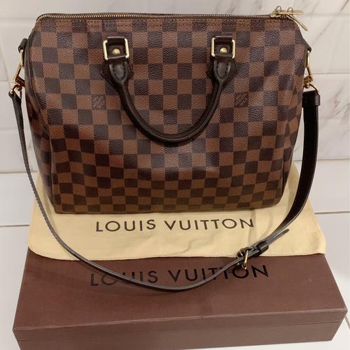 Jual LV Speedy Bandouliere 30 damier second / 2nd LV Speedy Bandou 30, 2018  - Jakarta Selatan - KeyLa_Collections | Tokopedia