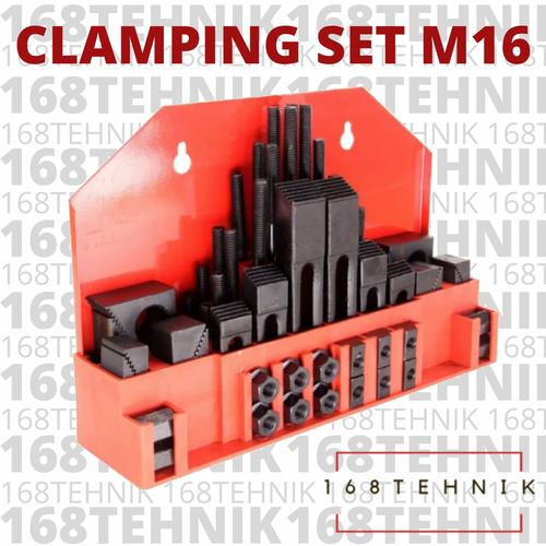 Jual CLAMPING KIT M16 / CLAMP SET 16 / JEPIT CLAMPING / KLEM PROSES