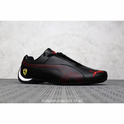 Jual Sepatu Puma Ferrari Original Black Red 37 Jakarta Pusat