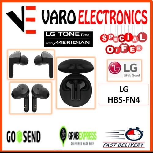 Jual LG TONE Free FN4 Wireless Earbuds Meridian Audio dengan IPX4 HBS-FN4 -  Hitam - Kota Depok - varoelectronics | Tokopedia