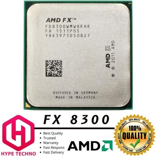 Amd Fx 8300 8 Core 8 X 3300 Mhz Turbo Jual AMD FX 8300. 8CORES 8THREADS 3.3GHZ UP TO 4.2GHZ SOCKET AM3