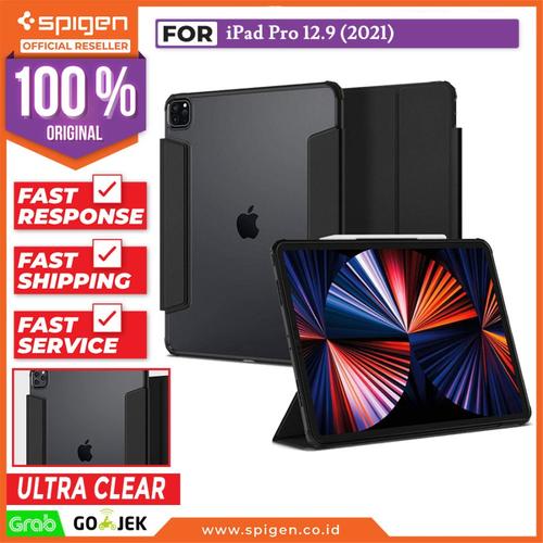 Gambar Case iPad Pro 12.9 (2021) Spigen Ultra Hybrid Pro Flip Cover Casing dari Spigen Official Jakarta Barat Tokopedia