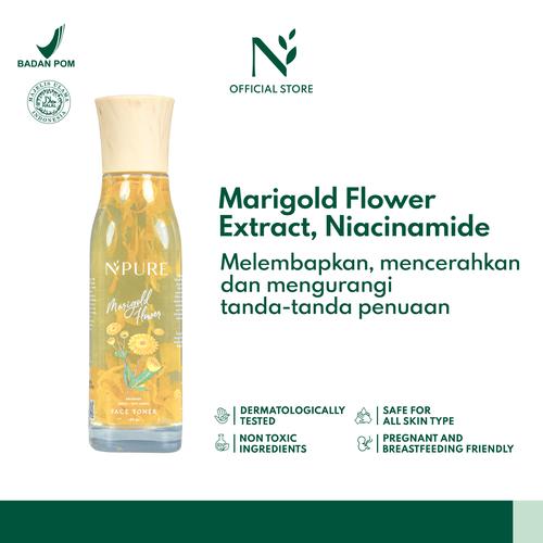 Gambar Npure Face Toner Marigold Series (Anti Aging Face Toner) dari Npure Official Jakarta Utara Tokopedia