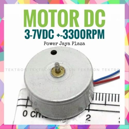 Jual Motor DC 5V 3300rpm (37V), MURAH cocok untuk prakarya anak