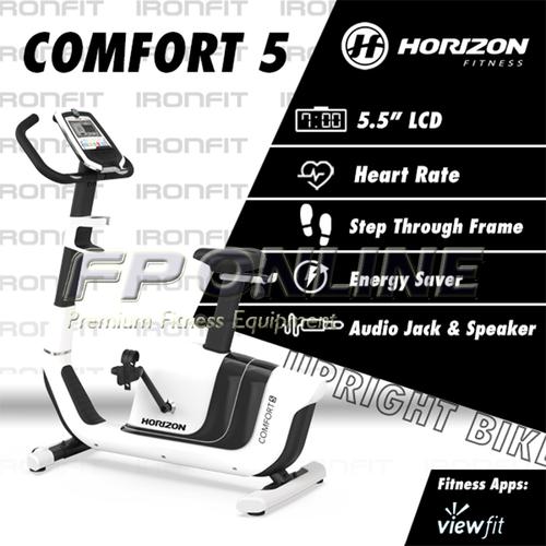 Jual HORIZON UPRIGHT BIKE COMFORT 5 
