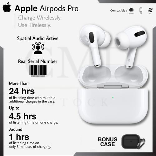 Promo Airpods Pro Wireless Charging Case Airpod Pro Gen 3 Super Copy 1 : 1  - + Silikon Case - Jakarta Barat - CMD Stock | Tokopedia