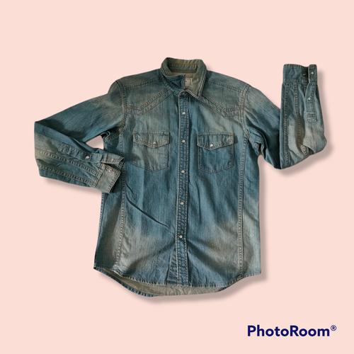 Jual kemeja denim MEN SBIGIFIRST - Kota 