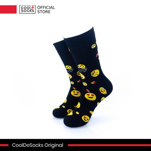 Gambar CoolDeSocks Original | Kaos Kaki Fashion - Emoticon - Drugs dari CoolDeSocks undefined Tokopedia