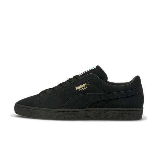 puma black classic suede