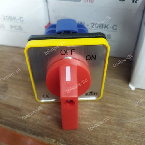 Jual Selector switch ON-OFF 2P SFT20-2-2 Fort - Jakarta Pusat - Online ...