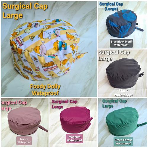 Jual HEADCAP / SURGICAL CAP TOPI DOKTER 