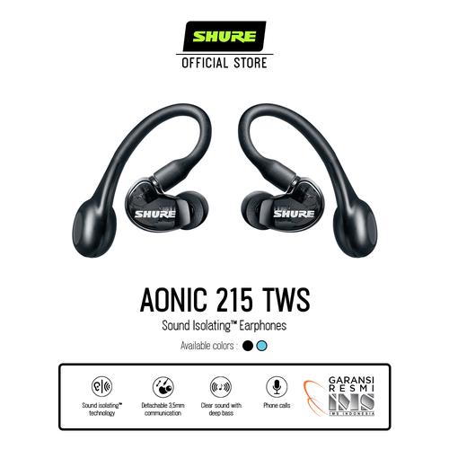 Promo Shure Earphone SE21DYBK+TW2-A 