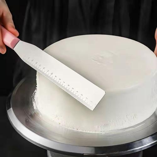 Gambar Pisau Spatula Lurus Stainless PENGGARIS Scrapper Oles Butter Cream Kue - 8 inch, Hitam dari Shopnitz Jakarta Barat Tokopedia