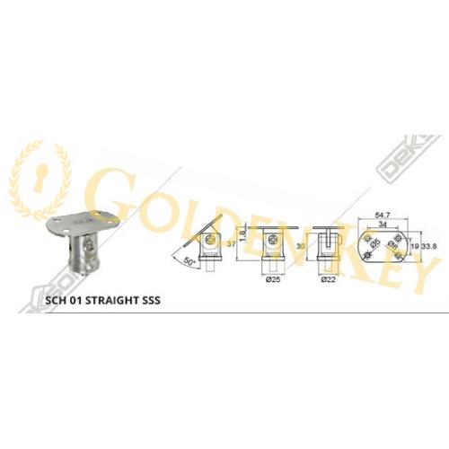 Jual Staircase Railing Holder Tangga Kaca Dekkson Dekson SCH 01 Plat ...