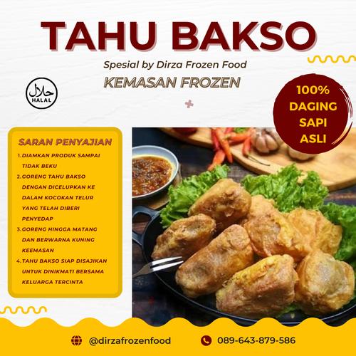 Jual Tahu Bakso Daging Sapi Asli Kemasan Frozen Kab. Jombang Dirza