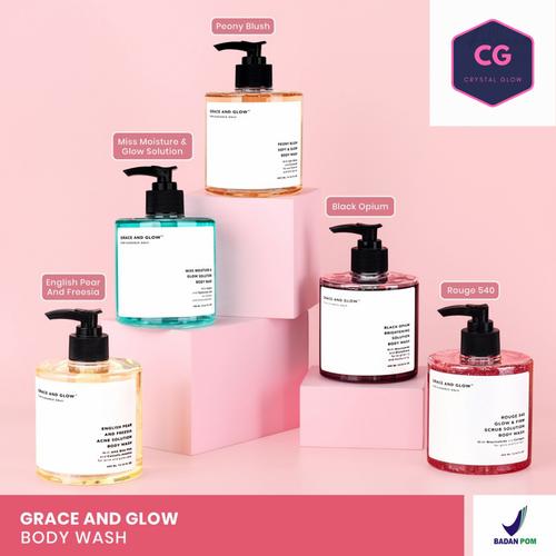 Jual GRACE AND GLOW Body Wash Body Serum Shampoo Hair Mist Grace n Glow