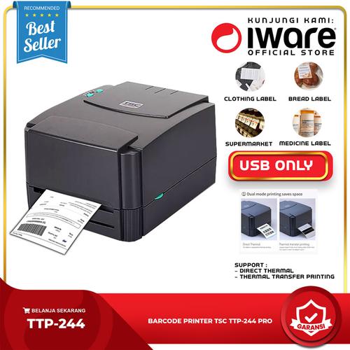 Jual PRINTER BARCODE TSC TTP-244 PRO 