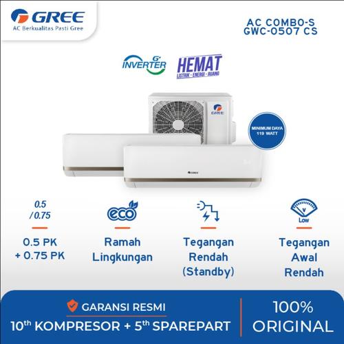 harga ac gree combo split