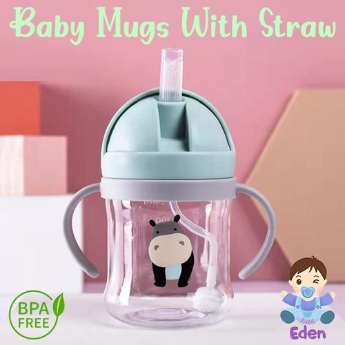 Jual Botol Minum Bayi/AnakAnak Dengan Sedotan Baby Mugs With Straw