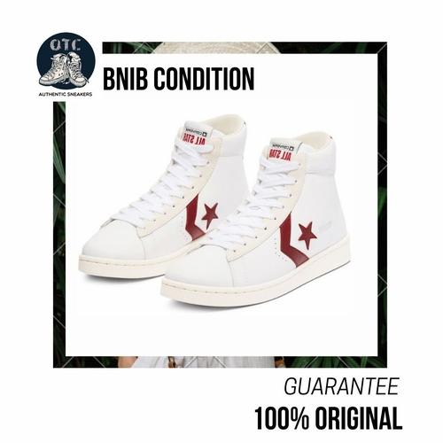 red converse pro leather