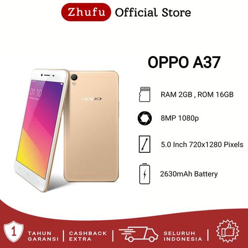 Gambar OPPO A37 2/16 GB dari Zhufu jian Jakarta Barat Tokopedia