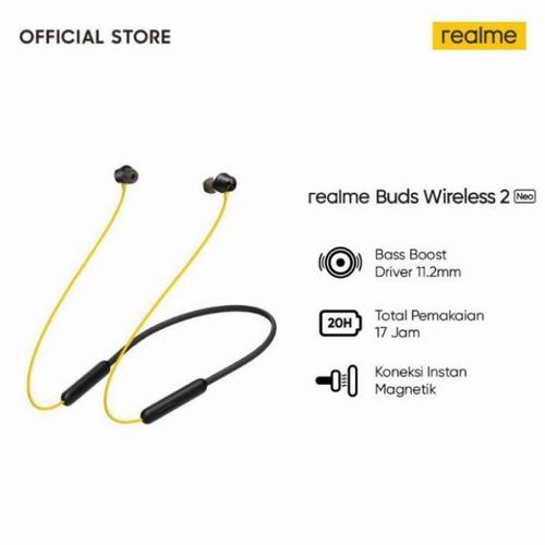 Earphone Realme Buds Wireless 2 Neo 