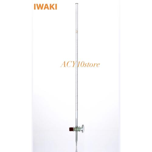 Jual IWAKI Buret, Class A, with Glass Stopcock, Clear, 50ml, 100ml 50