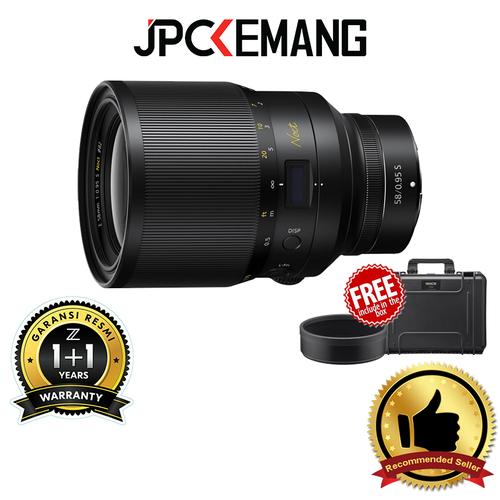Gambar Nikon Z 58mm f0.95 S Noct NIKKOR Z 58 mm f/0.95 S Noct GARANSI RESMI dari JPCKemang Jakarta Selatan Tokopedia