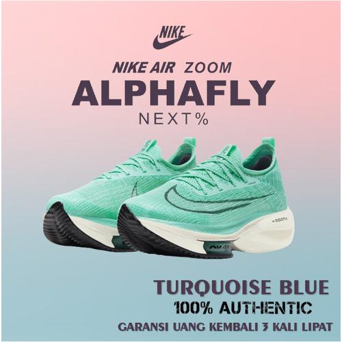 nike alphafly blue