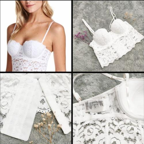 Jual BRA H&M WHITE SEXY KAWAT BRALETTE BH (LASENZA HnM HM VICTORIA