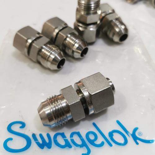 Jual 1/2" to 1/2" Male JIC PreSwaged Tube Swagelok 8TA18AN Swaging