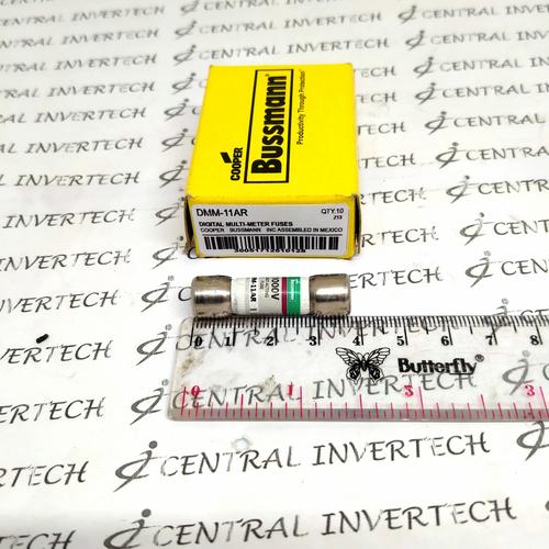 Fusible Céramique DMM-11AR 11A 1000V Pour Multimètres Fluke - 10x38mm - Compatible F87V/F175/F177/F179/F287/F289