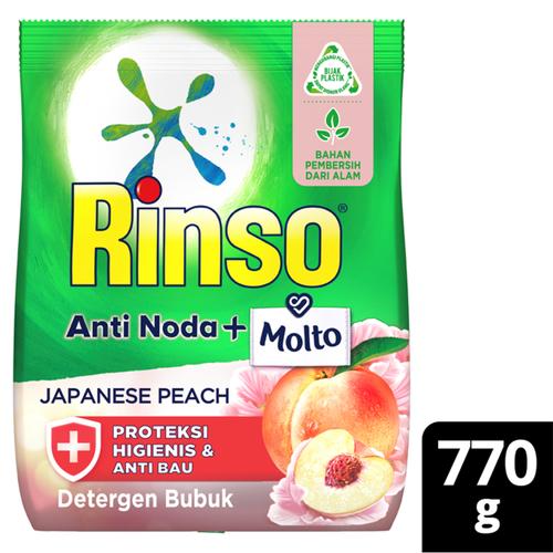 Gambar Rinso Molto Detergen Bubuk Japanese Peach 770G dari Unilever Official Store Kab. Tangerang Tokopedia