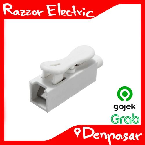 Jual 1P Pin Quick Push Spring Wire Cable Connector Terminal Sambungan ...