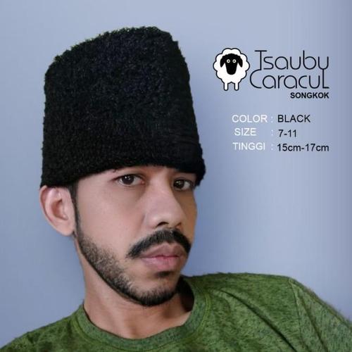 Jual PECI SONGKOK SUFI TINGGI PECI BULU 