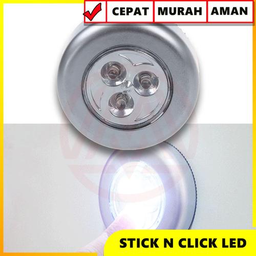 Gambar stick n click lamp touch / lampu tempel emergency serbaguna laci dari Modifikasi Market Jakarta Utara Tokopedia